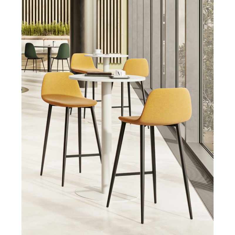 PAPERFLOW tabouret Must, lot de 2, gris